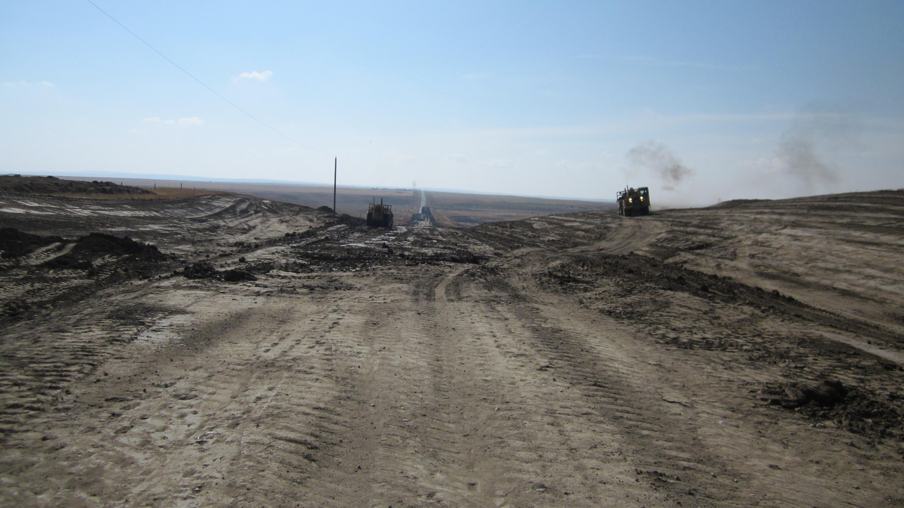 Road Construction in Cypress County